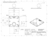RAM Mount kwadratowa podstawa 4.75 cala (4 x 75 mm) (4 x 100 mm) VESA z kulą o średnicy 3.81 cm