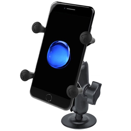 RAM Mount uchwyt X-Grip™ do Apple iPhone 7, iPhone 8 & iPhone Xs z przylepną podstawą elastyczną