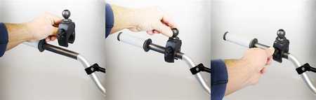 RAM Mount uchwyt do Apple iPad mini, iPad mini 2 & iPad mini 3 z klamrą zaciskową RAM Tough-Claw™