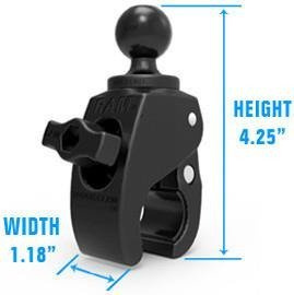 RAM Mount uchwyt do Apple iPad mini, iPad mini 2 & iPad mini 3 z klamrą zaciskową RAM Tough-Claw™