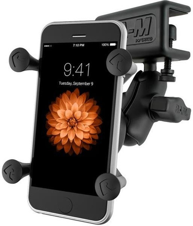 Uchwyt X-Grip™ do Apple iPhone 6 montowany do krawędzi płaskich powierzchni 