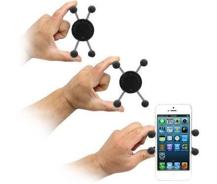 Uchwyt X-Grip™ do Apple iPhone 6 montowany do krawędzi płaskich powierzchni 